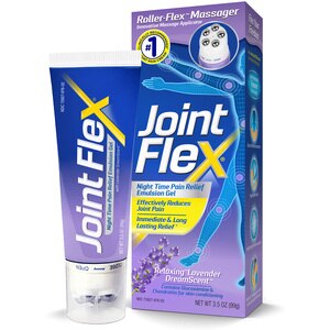 JointFlex Night Time Pain Relief with RollerFlex Massager, 3.5 OZ