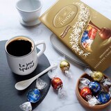 Lindt Lindor Assorted Chocolate Candy Truffles, Chocolate with Smooth, Melting Truffle Center, 5.1 oz, thumbnail image 2 of 8