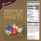 Lindt Lindor Assorted Chocolate Candy Truffles, Chocolate with Smooth, Melting Truffle Center, 5.1 oz, thumbnail image 5 of 8