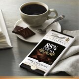 Lindt Excellence 85% Cocoa Dark Chocolate Candy Bar, Dark Chocolate, 3.5 oz, thumbnail image 2 of 7
