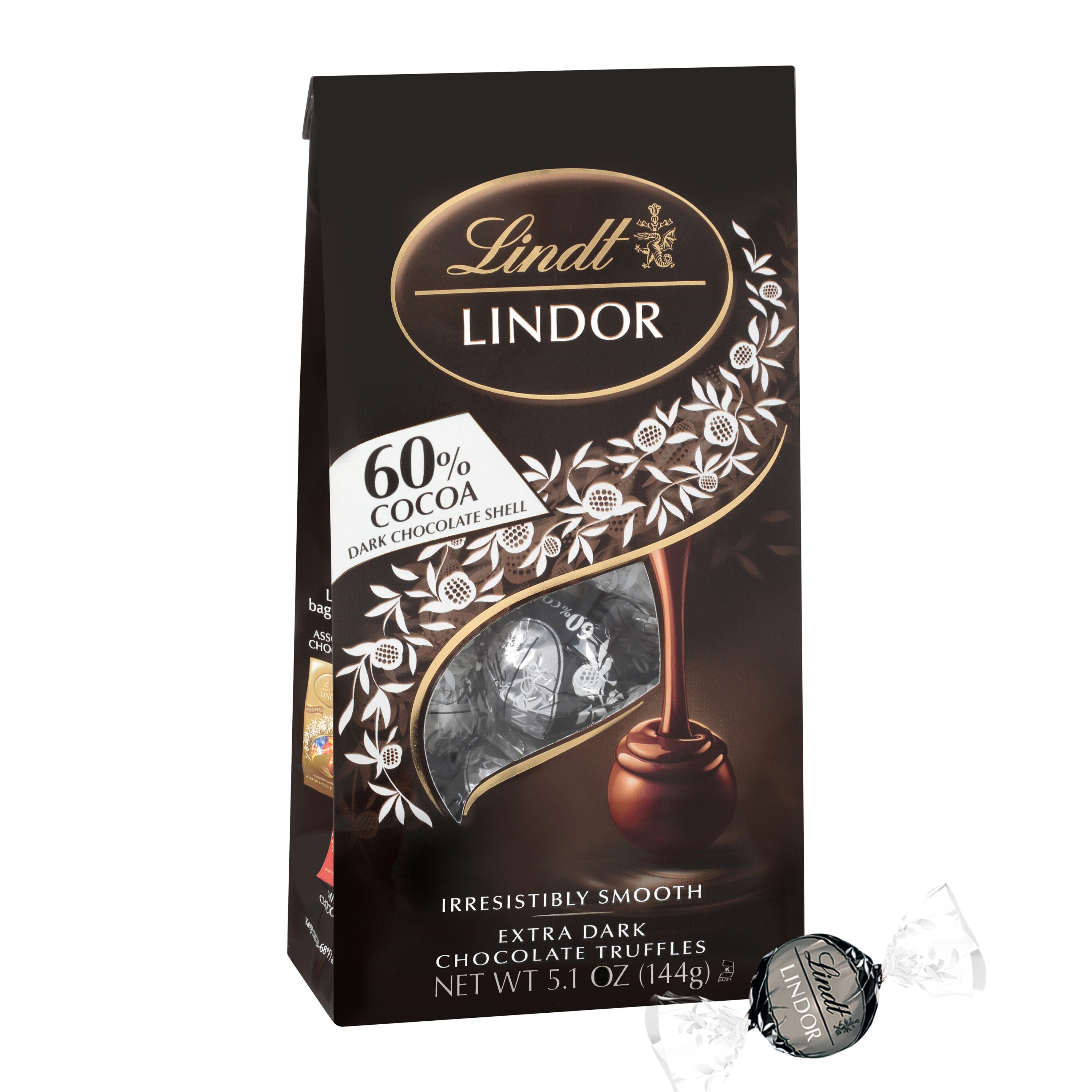 Lindt Lindor Assorted Chocolate Truffles (Review) Dark, Milk