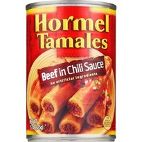 Hormel Tamales Beef in Chili Sauce, Can, 15 oz