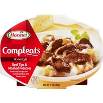 Hormel Compleats - Trozos de bife y puré de papas, estilo casero
