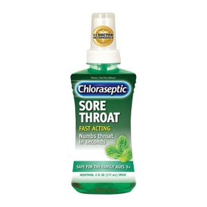 Chloraseptic Sore Throat Spray, Menthol, 6 Oz , CVS