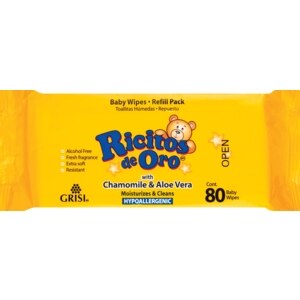 Ricitos De Oro Baby Wipes Refill Pack - 80 Ct , CVS