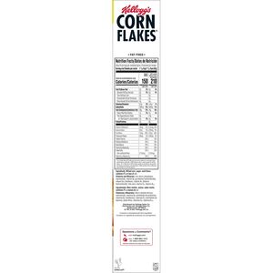 Corn flakes label
