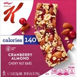 Special K Cranberry Almond Chewy Nut Bars, 6 ct, thumbnail image 4 of 7