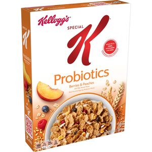 Special K Probiotics Berries &  Peaches Breakfast Cereal, 10.5 OZ