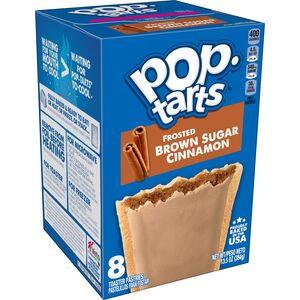 Pop-Tarts Frosted Toaster Pastries, Brown Sugar, 8 Ct, 13.5 Oz , CVS