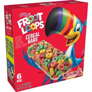 Froot Loops Breakfast Cereal Bars, 6 CT