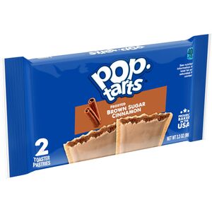 Pop-Tarts Frosted Brown Sugar Cinnamon Toaster Pastries, 2 Ct - 3.3 Oz , CVS