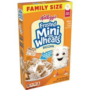 Kellogg's Frosted Mini-Wheats Cereals Original, 24 OZ