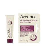 Aveeno 1% Hydrocortisone Anti-Itch Cream, 1 OZ, thumbnail image 3 of 9