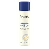 Aveeno Therapeutic Shave Gel, Unscented, 7 OZ, thumbnail image 3 of 7