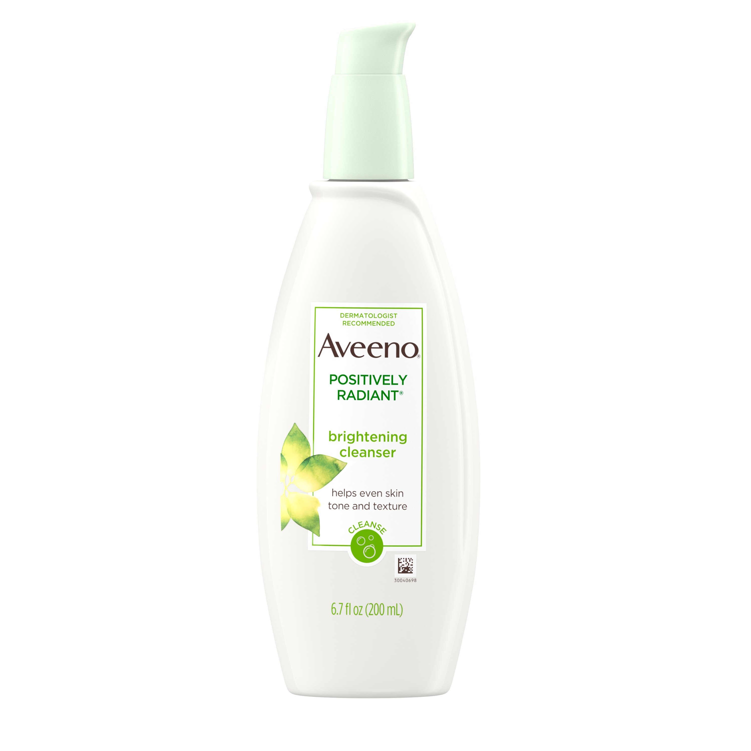Aveeno Positively Radiant Brightening - Limpiador, 6.7 oz
