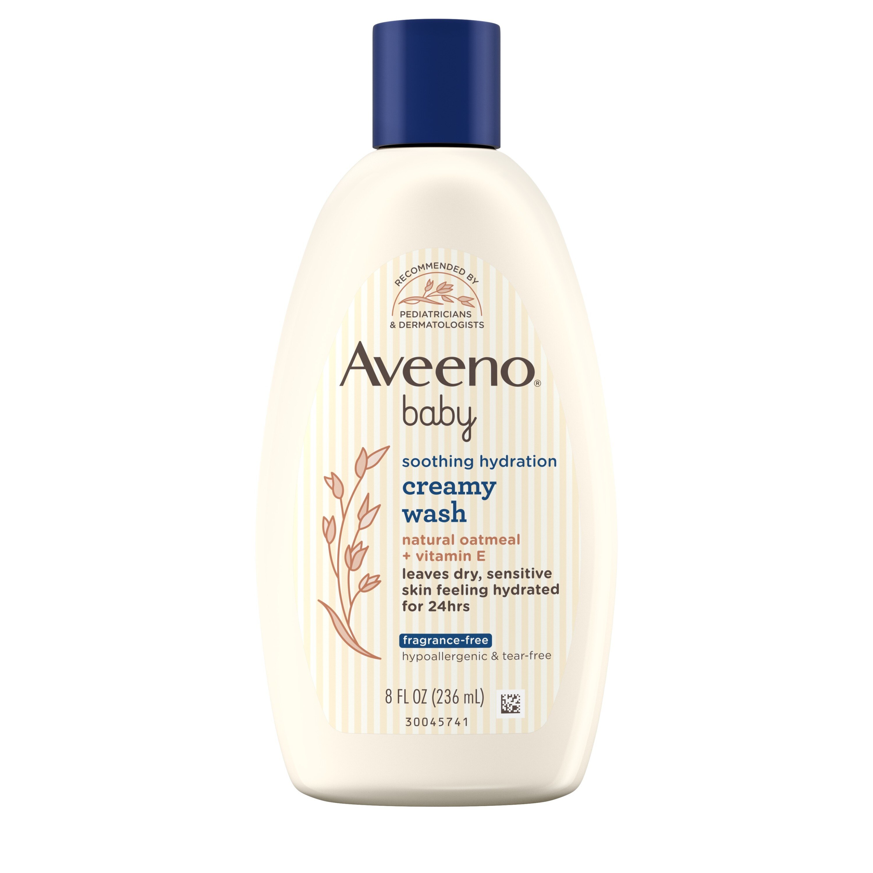 Aveeno Baby Soothing Hydration Creamy Wash, Natural Oatmeal, 8 fl. oz