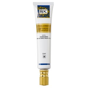RoC Retinol Correxion Deep Wrinkle - Hidratante de uso diario con protector solar, FPS 30, 1 oz