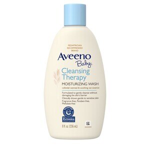 Aveeno Baby Cleansing Therapy Wash, 8 FL Oz - 8 Oz , CVS