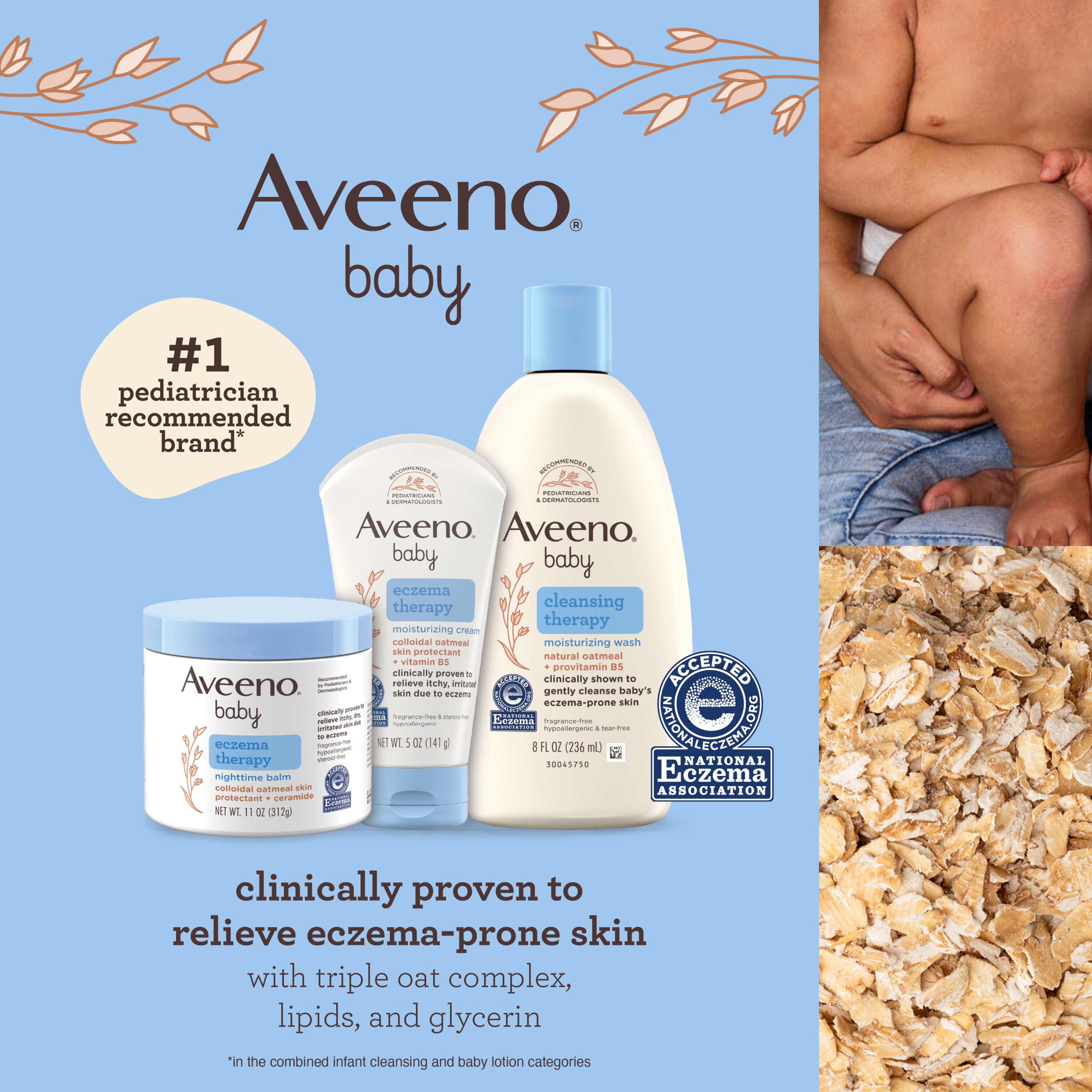 Aveeno Baby Eczema Therapy Moisturizing Cream Cvs Pharmacy