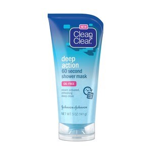 Clean & Clear Deep Action 60-Second Shower Mask, 5 OZ