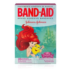 Band-Aid - Apósitos adhesivos, Disney Princesses, varios tamaños, 20 u.