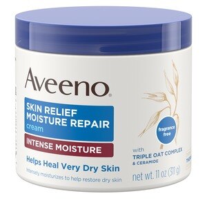 Aveeno - Crema reparadora hidratante para aliviar la piel, 11 oz