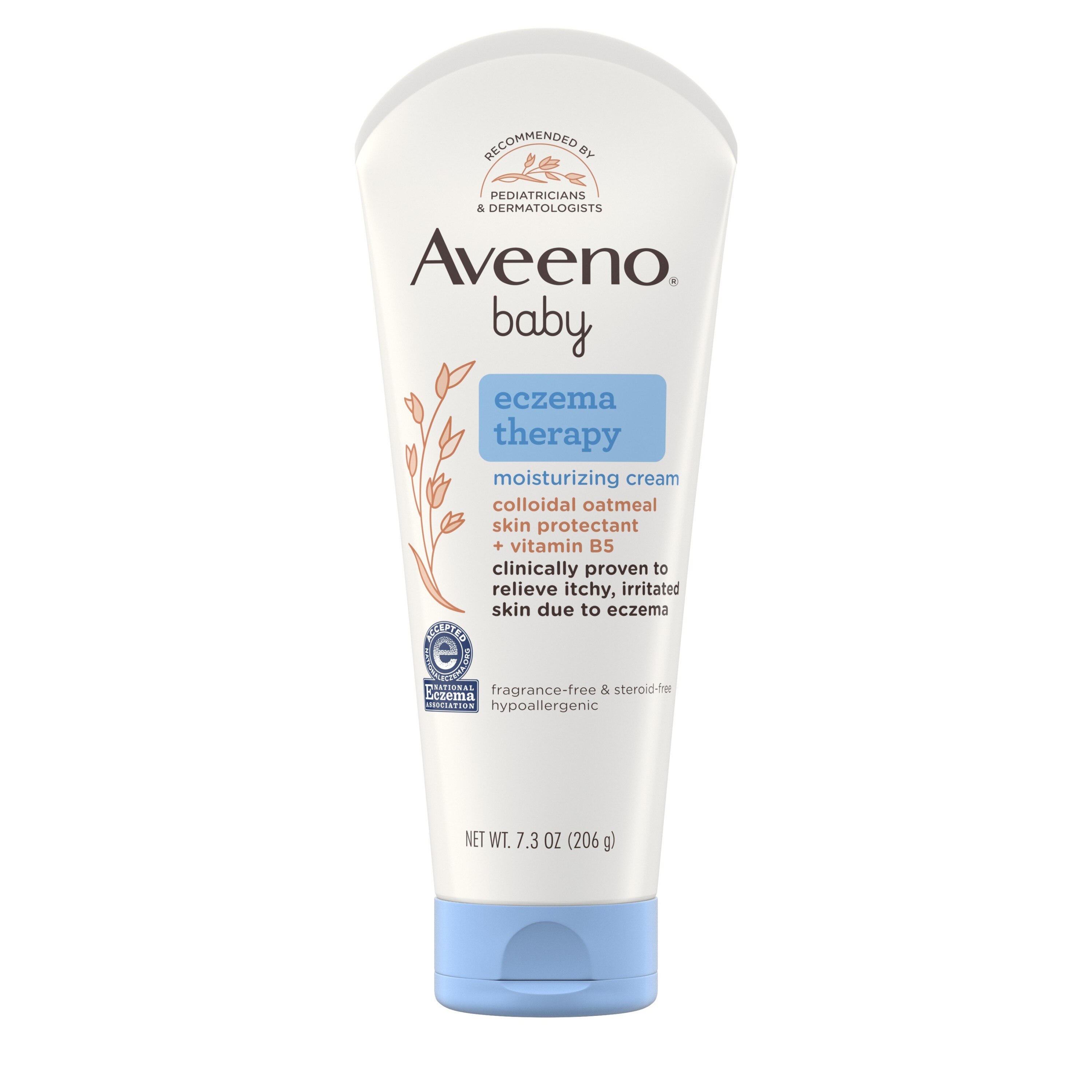 Aveeno Baby Eczema Therapy Moisturizing Cream, Natural Oatmeal, 7.3 Oz , CVS