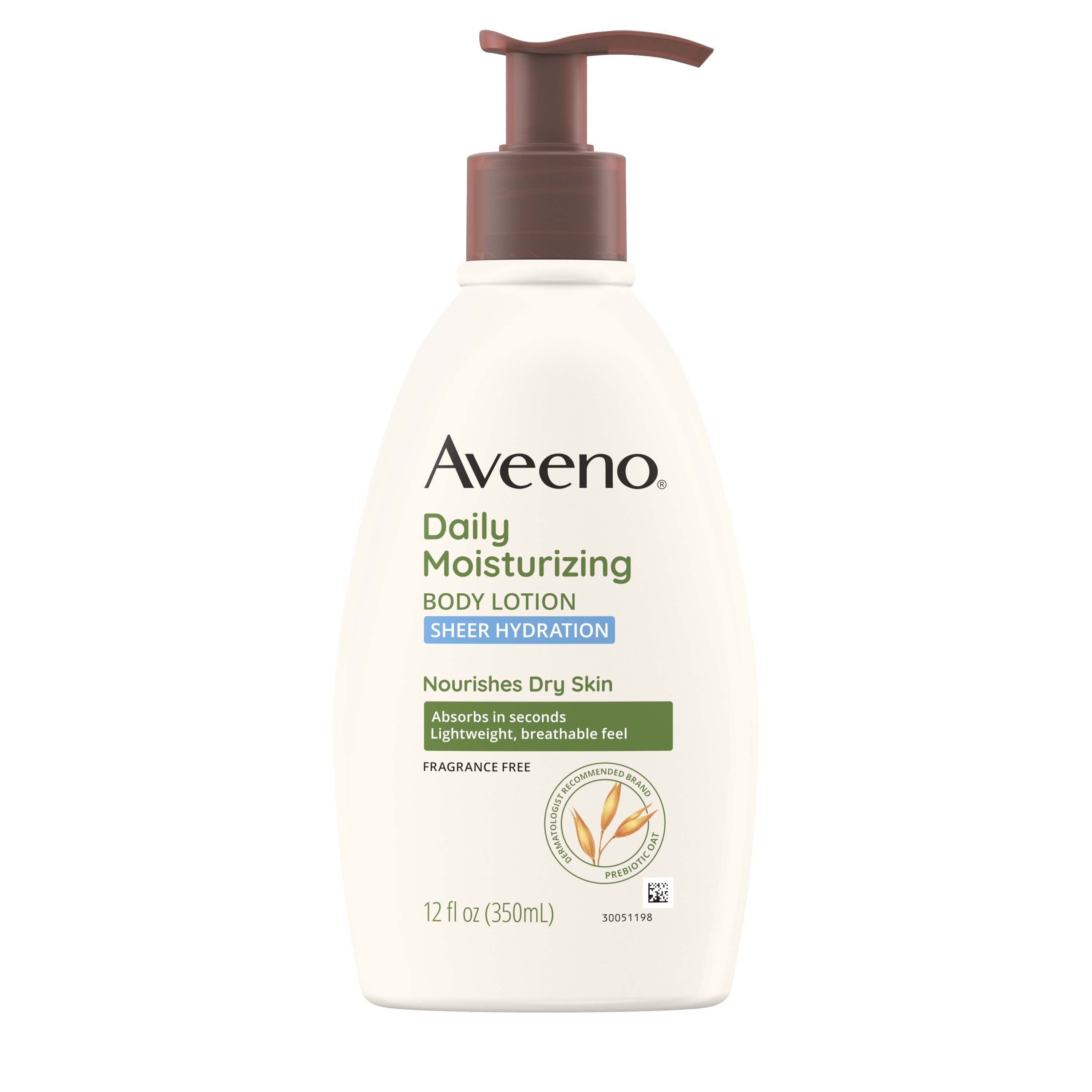 Aveeno Sheer Hydration - Loción hidratante de uso diario