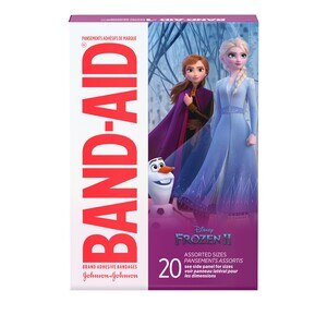 Band-Aid - Apósitos adhesivos, Disney Frozen, varios tamaños, 20 u.