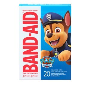 BAND-AID - Banditas adhesivas de varios tamaños, diseño de PAW Patrol de Nickelodeon, 20 u.