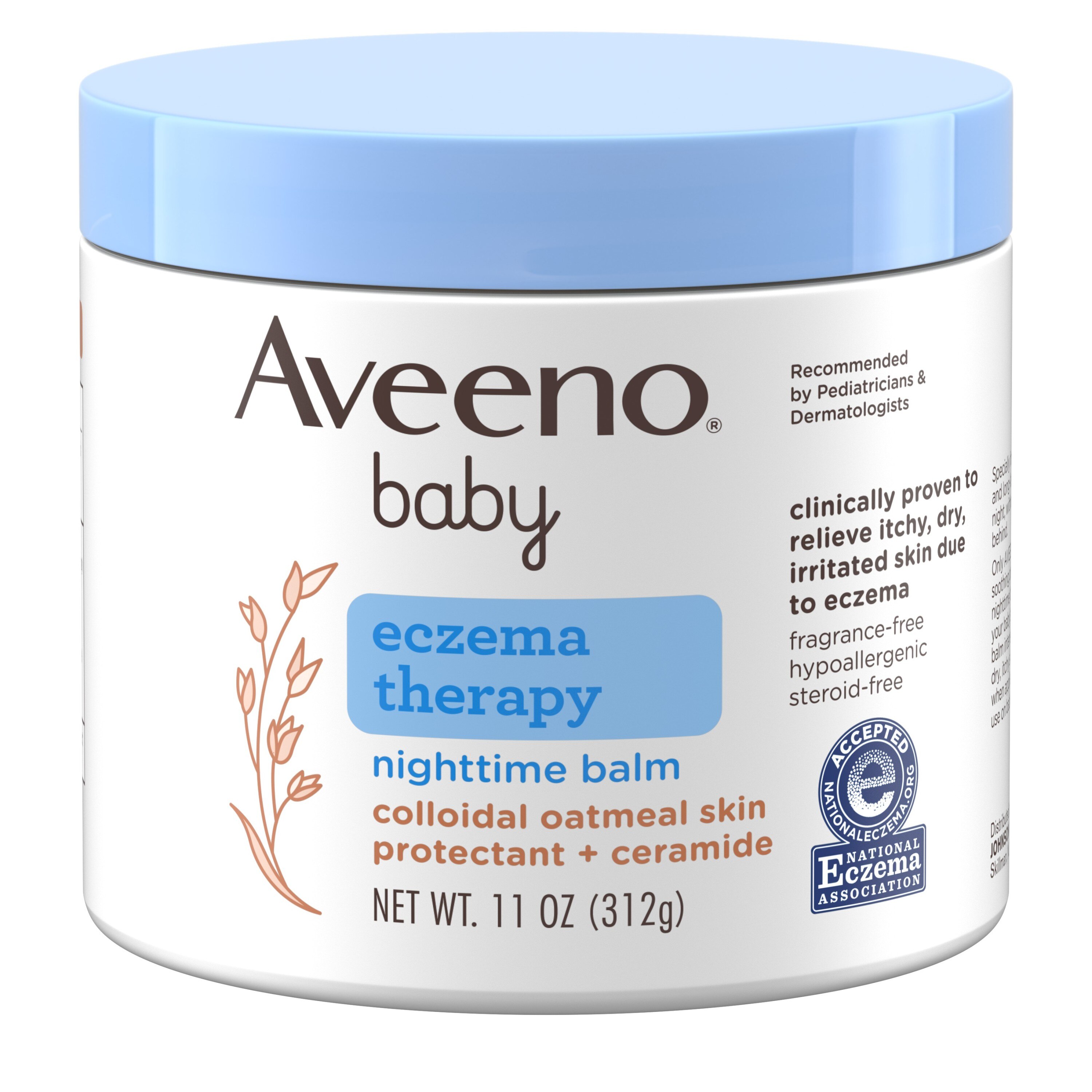 Aveeno Baby Eczema Therapy Nighttime Balm, 11 Oz , CVS