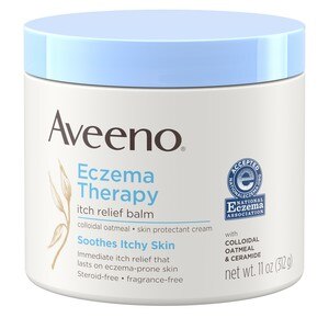 Aveeno Active Naturals Eczema Therapy - Bálsamo para el alivio de la picazón, 11 oz