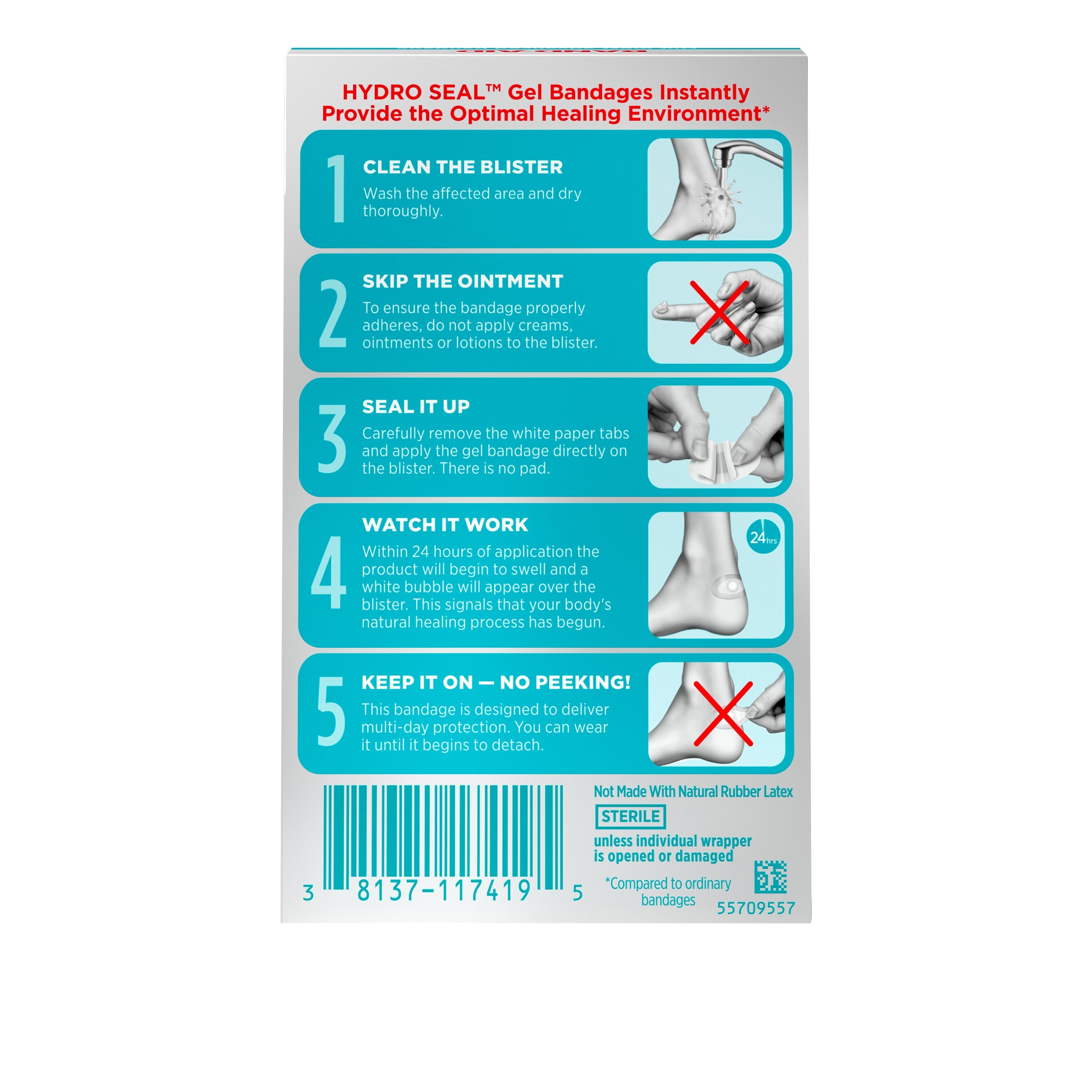 heel bandages for blisters