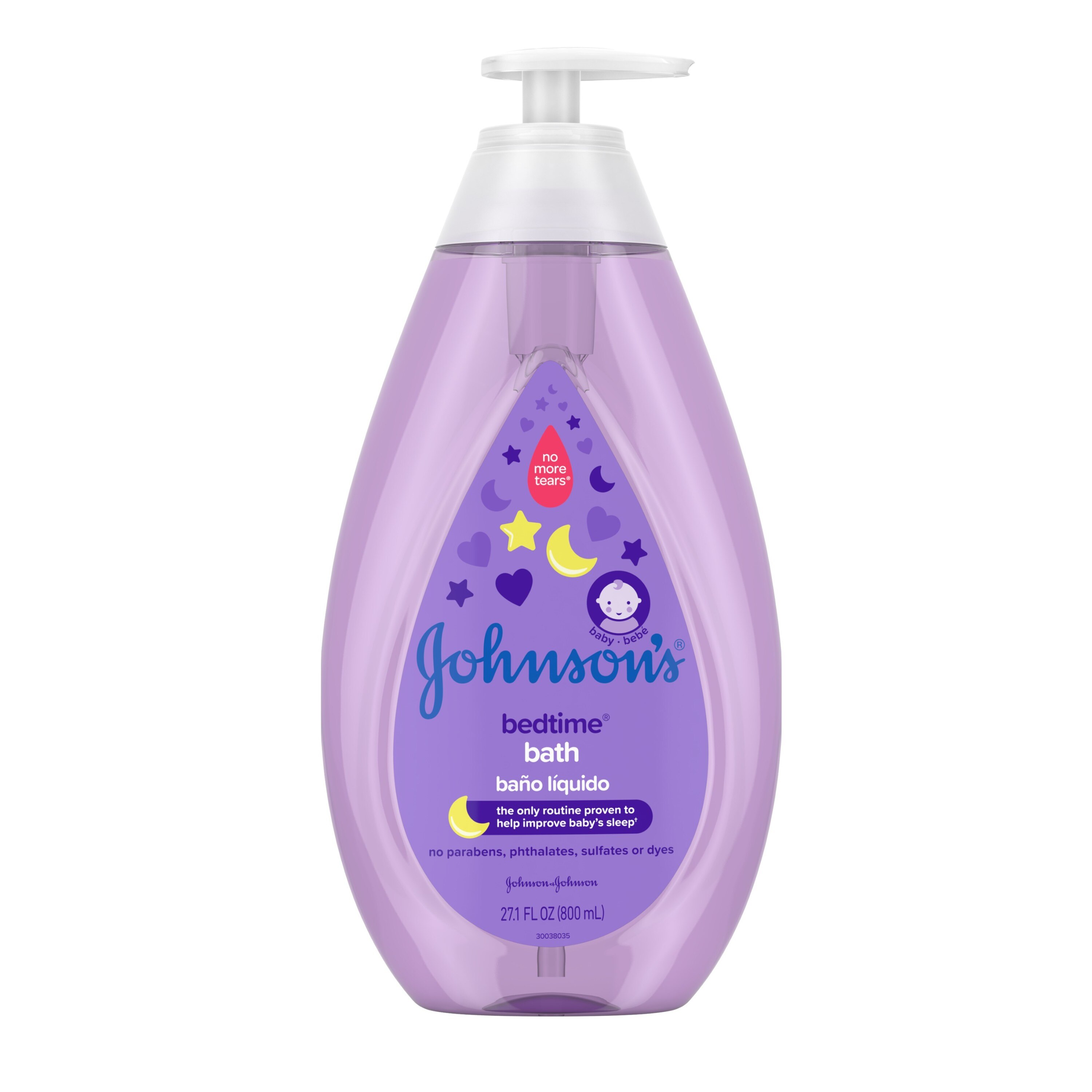 Johnson & Johnson Tear-Free Bedtime Baby Bath, Soothing Aromas - 27.1 Oz , CVS