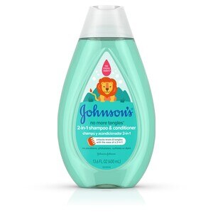  Johnson's Detangling 2-in-1 Kids Shampoo & Conditioner, 13.6 OZ 