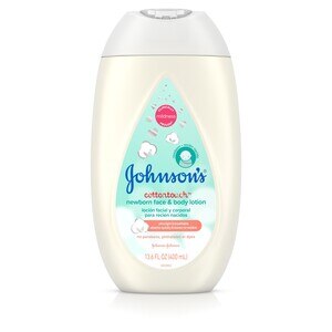 Johnson & Johnson Cottontouch Newborn Face & Body Lotion, 13.6 FL Oz - 13.6 Oz , CVS