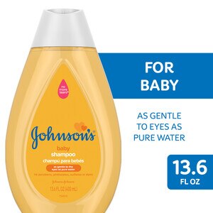 Johnson & Johnson Baby Shampoo, Tear-Free With Gentle Formula - 13.6 Oz , CVS