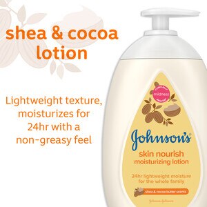 harga johnson's baby lotion shea and cocoa butter