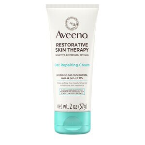 Aveeno Restorative Skin Therapy - Crema de avena reparadora para piel seca, 2 oz