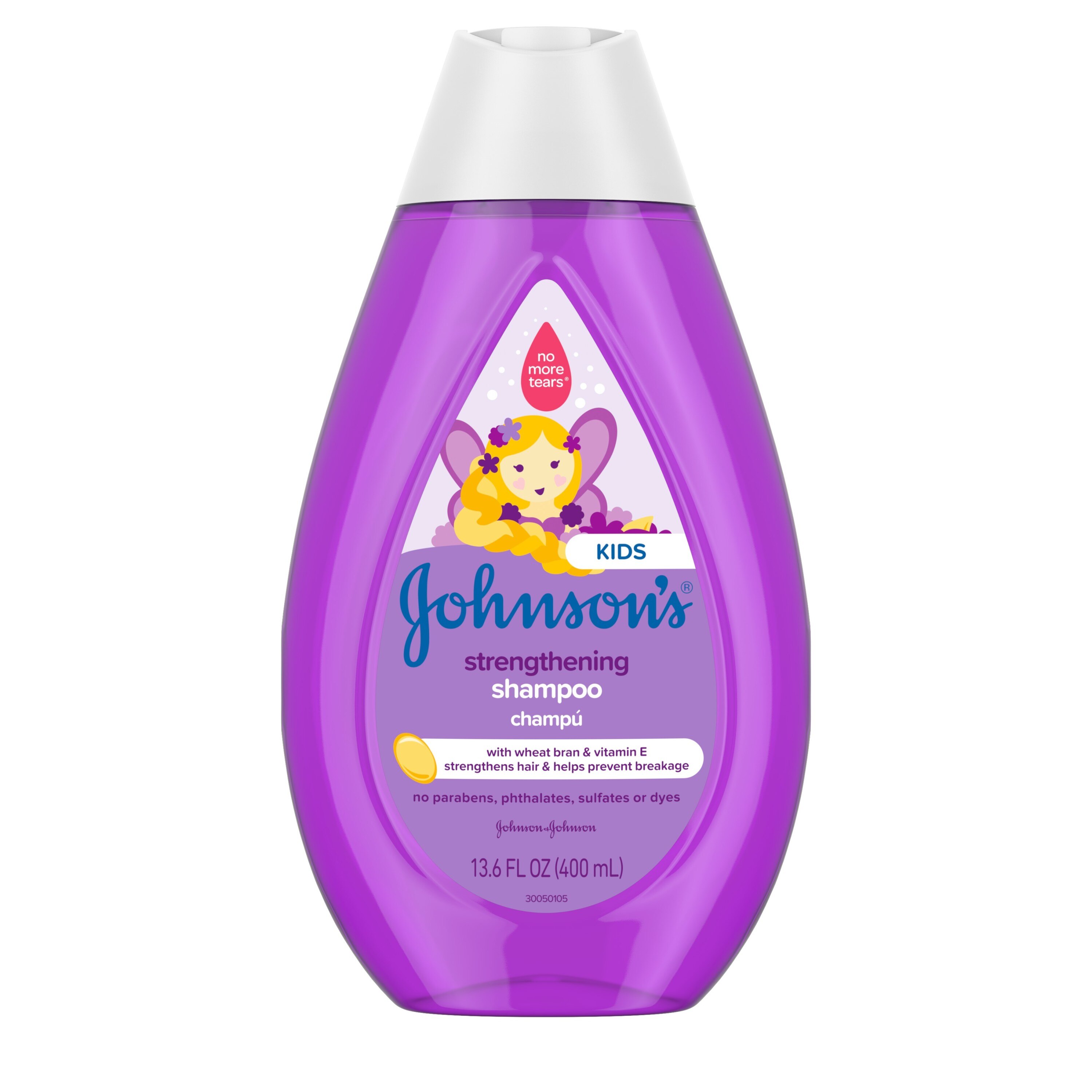 Johnson's Strengthening Tear-Free Kids' Shampoo, 13.6 fl. oz