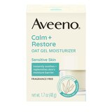 Aveeno Calm + Restore Oat Gel Face Moisturizer, Sensitive Skin, 1.7 OZ, thumbnail image 1 of 15