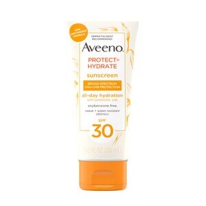 Aveeno Protect + Hydrate Body Sunscreen Lotion SPF 30, 3 Oz , CVS