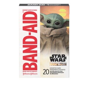 Band-Aid Brand Adhesive Bandages, Star Wars The Mandalorian, Assorted Sizes, 20 Ct , CVS