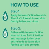 Johnson's Skin Nourish Moisturizing Lotion, 16.9 FL OZ, thumbnail image 4 of 9