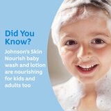 Johnson's Skin Nourish Moisturizing Lotion, 16.9 FL OZ, thumbnail image 5 of 9