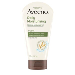 Aveeno Daily Moisturizing Facial Cleanser With Soothing Oat, 5 Oz , CVS