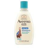 Aveeno Kids Curly Hair Shampoo, 12 FL OZ, thumbnail image 1 of 9