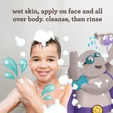 Aveeno Kids Sensitive Skin Face & Body Wash, 18 FL OZ, thumbnail image 5 of 9