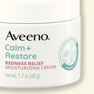 Aveeno Calm + Restore Redness Relief Moisturizing Face Cream, 1.7 OZ