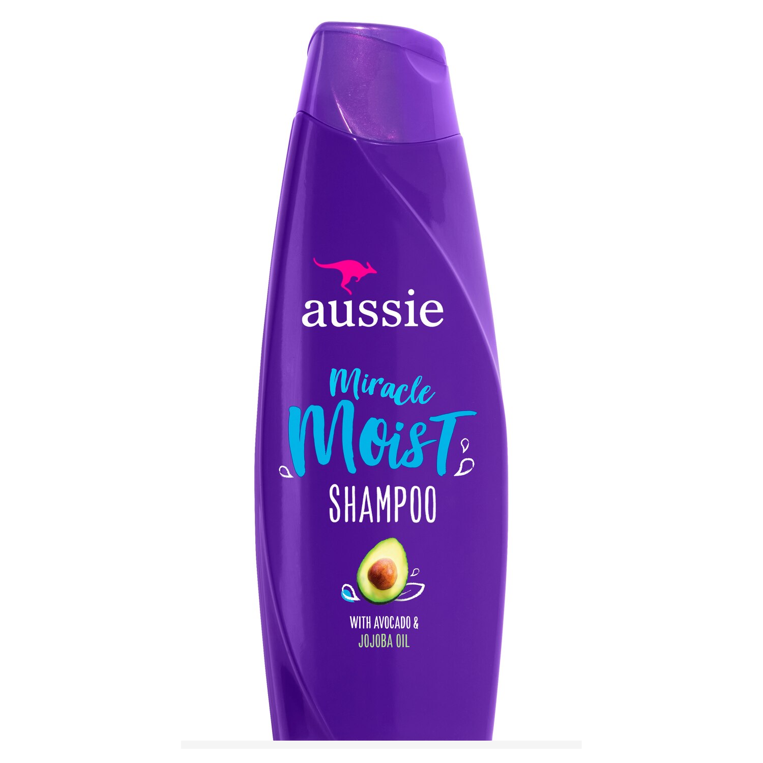 Aussie Paraben-Free Miracle Moist Shampoo with Avocado & Jojoba Oil For Dry Hair